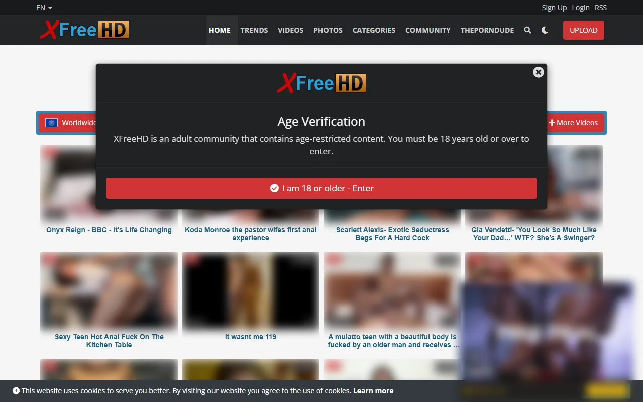 Screenshot of Xfreehd